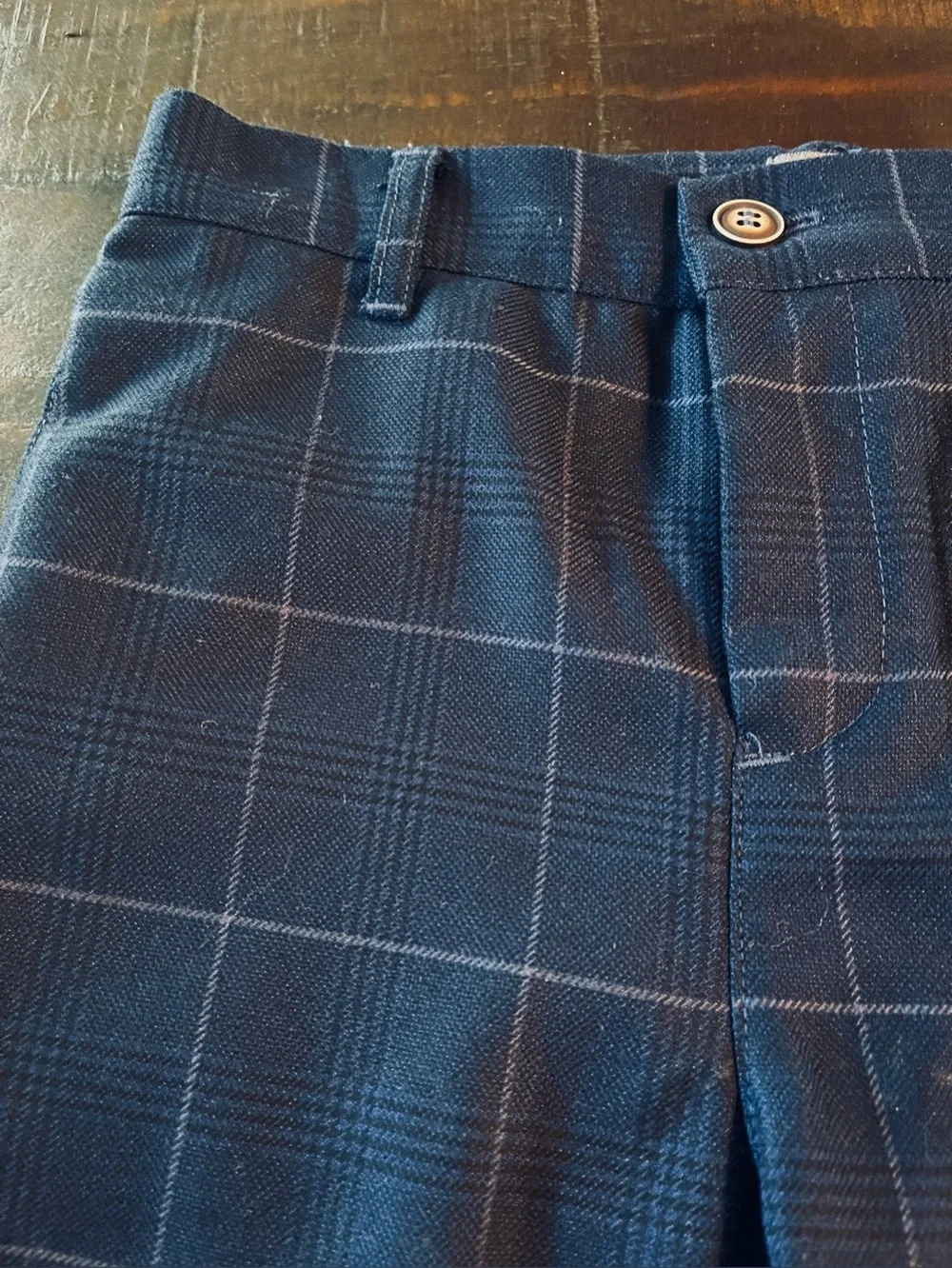 BELATI BOUTIQUE NWOT NAVY STRIPED BOYS DRESS PANTS 6